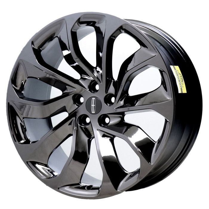 Lincoln Aviator Wheel Rim PVD Black Chrome 10239 Stock Factory OEM Replacement