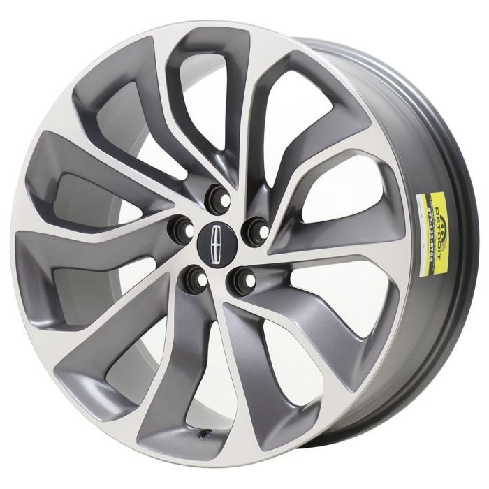 Lincoln Aviator Wheel Rim Machined Grey 10239 Stock Factory OEM Replacement