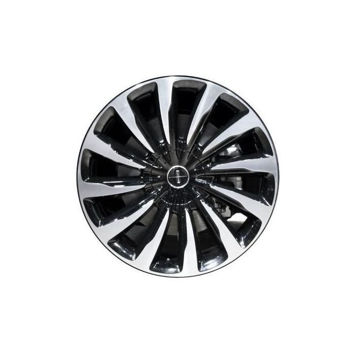 Lincoln Aviator Wheel Rim Machined Black 10240 Stock Factory OEM Replacement