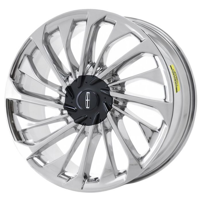 Lincoln Aviator Wheel Rim PVD Bright Chrome 10241 Stock Factory OEM Replacement