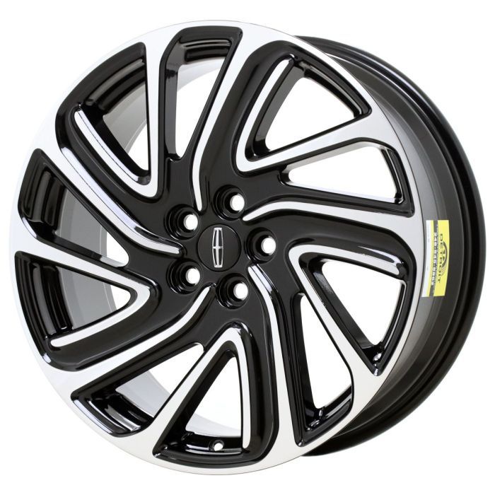 Lincoln MKZ Wheel Rim Machined Black 10252 Stock Factory OEM Replacement