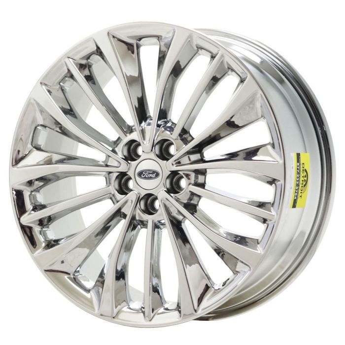 Ford Edge Wheel Rim PVD Bright Chrome 10255 Stock Factory OEM Replacement