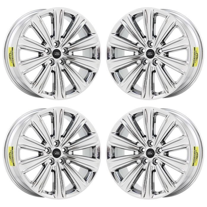 Ford Explorer Wheel Rim PVD Bright Chrome 10269 Stock Factory OEM Replacement