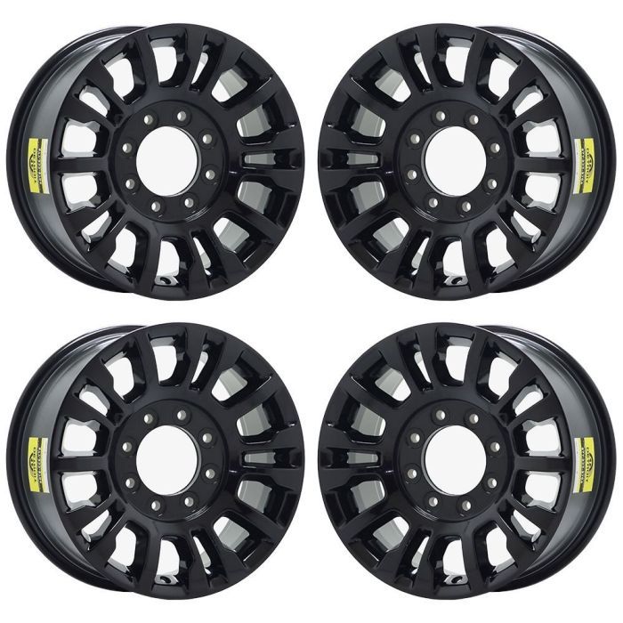 Ford F-250 Exchange Wheels Set of 4-Exchange Rims Set of 4 Gloss Black 10290