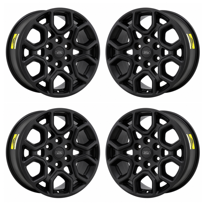 Ford F-150 Exchange Wheels Set of 4-Exchange Rims Set of 4 Satin Black 10340