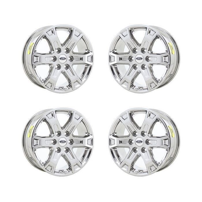 Ford F150 Wheel Rim PVD Bright Chrome 10343 Stock Factory OEM Replacement