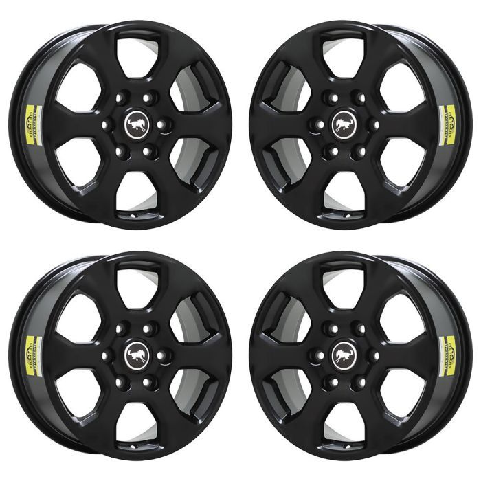 Ford Bronco Exchange Wheels Set of 4-Exchange Rims Set of 4 Satin Black 10384