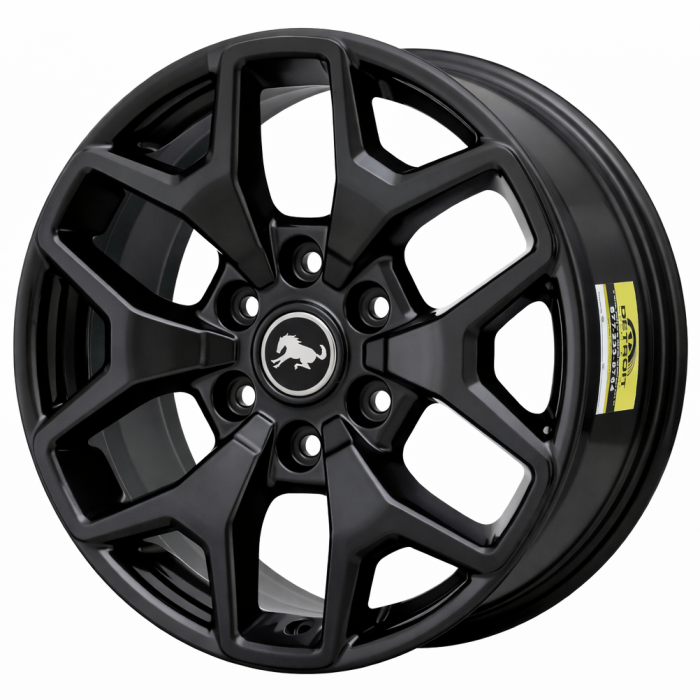 Ford Bronco Wheel Rim Satin Black 10387 Stock Factory OEM Replacement