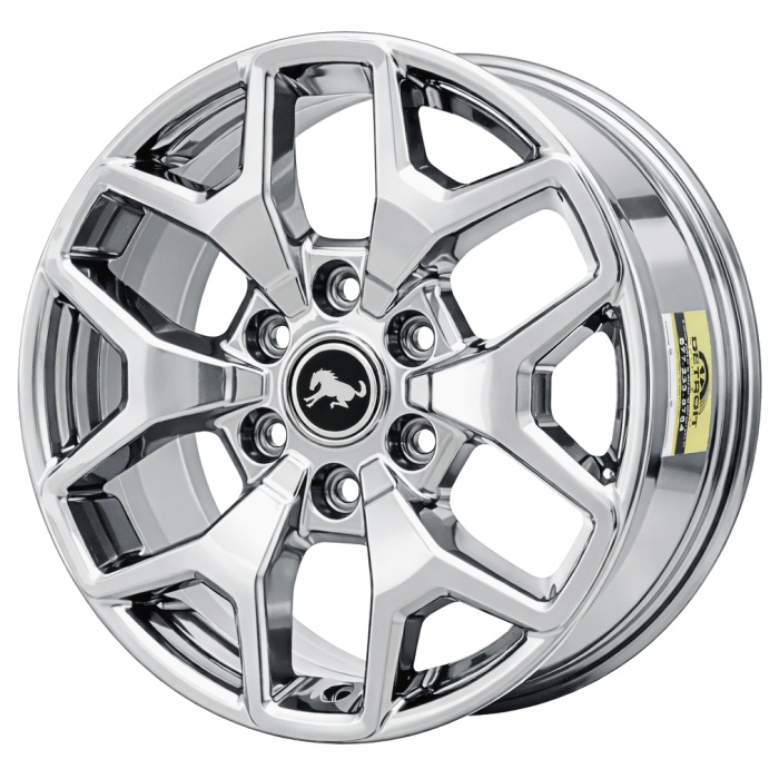 Ford Bronco Wheel Rim PVD Bright Chrome 10387 Stock Factory OEM Replacement