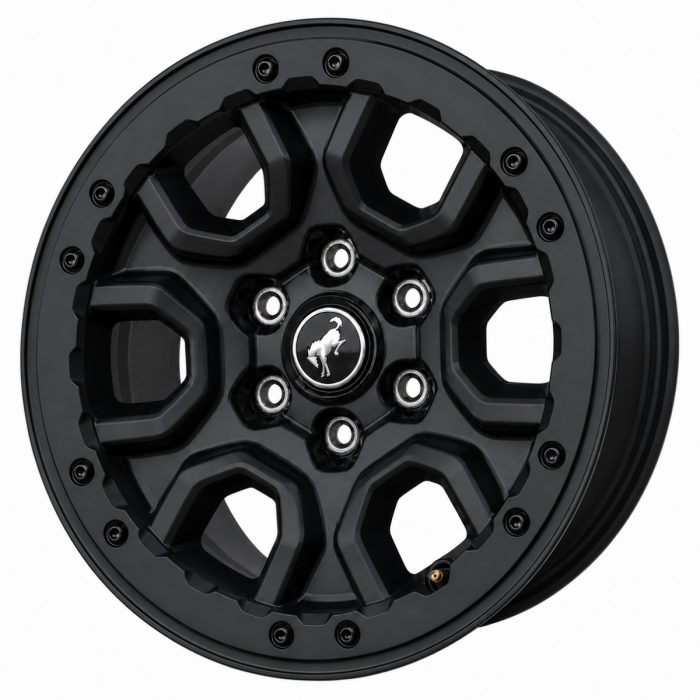 Ford Bronco Wheel Rim Satin Black 10388 Stock Factory OEM Replacement