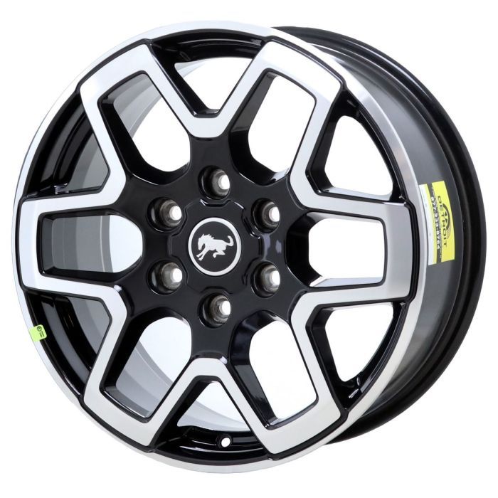 Ford Bronco Wheel Rim Machined Black 10389 Stock Factory OEM Replacement