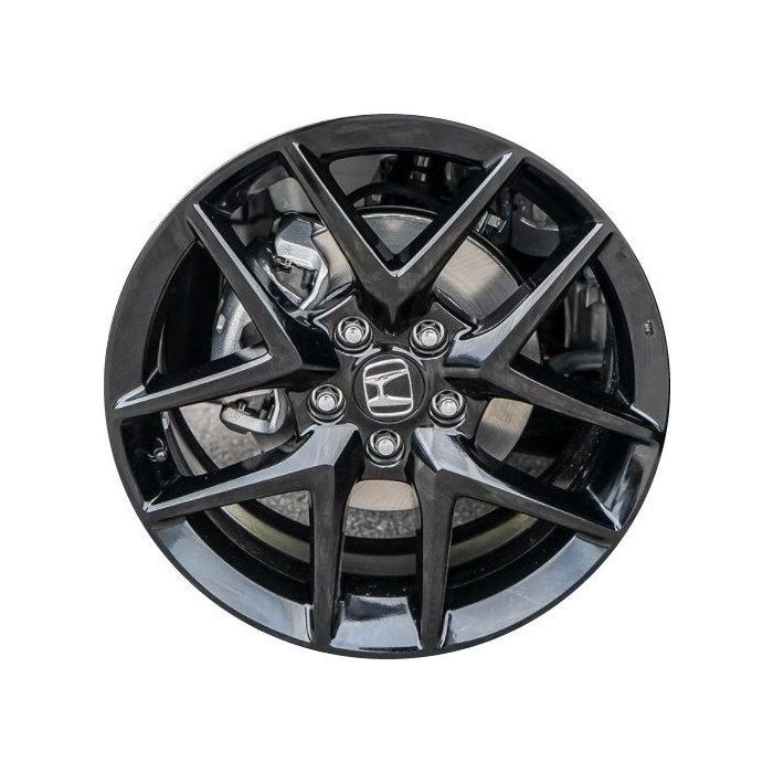 Honda Civic Wheel Rim Gloss Black 10393 Stock Factory OEM Replacement
