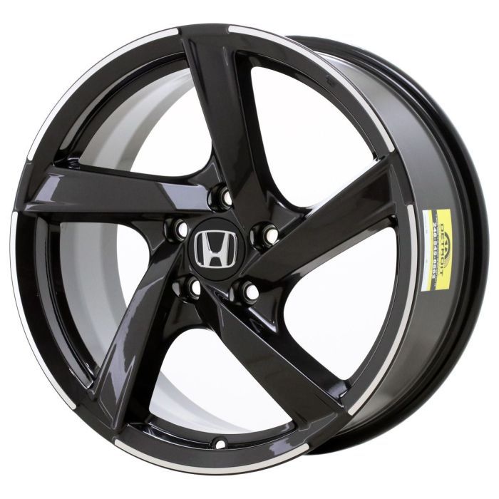 Honda Civic Wheel Rim Machined Black 10394 Stock Factory OEM Replacement