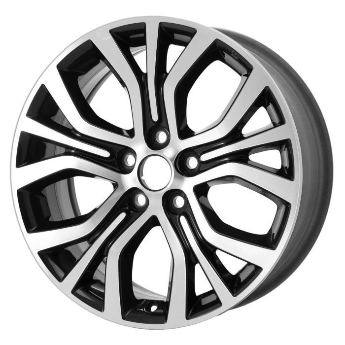Mitsubishi Outlander Wheel Rim Machined Black 10408 Stock Factory OEM Replacement