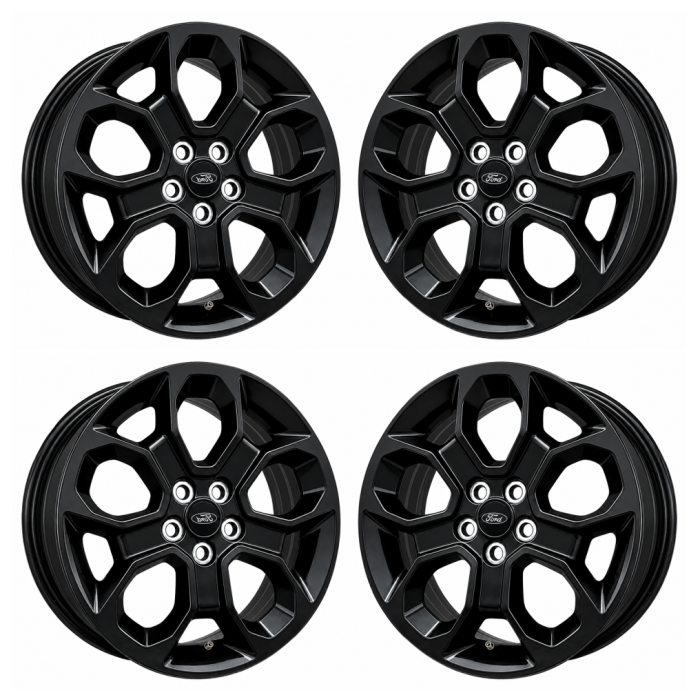 Ford Maverick Exchange Wheels Set of 4-Exchange Rims Set of 4 Gloss Black 10416
