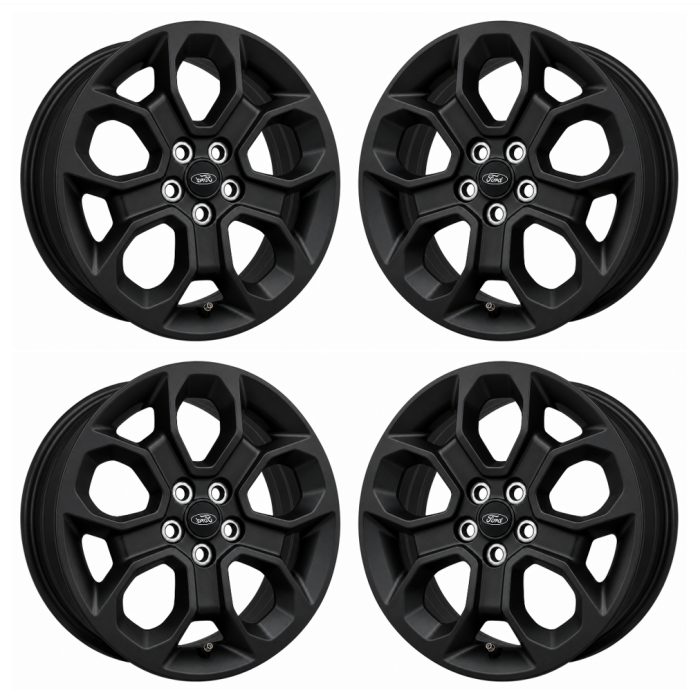 Ford Maverick Exchange Wheels Set of 4-Exchange Rims Set of 4 Satin Black 10416