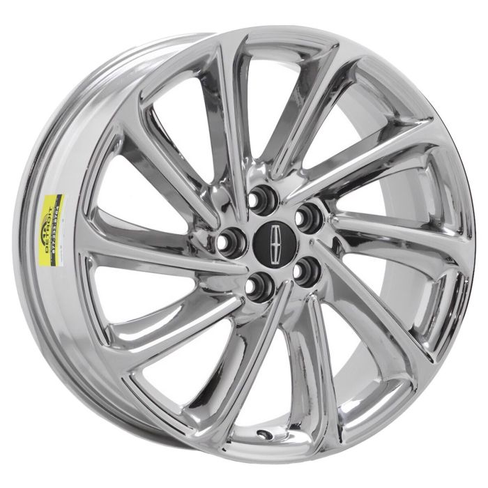 Lincoln Corsair Wheel Rim PVD Bright Chrome 10422 Stock Factory OEM Replacement