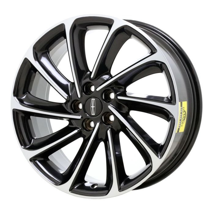 Lincoln Corsair Wheel Rim Machined Black 10422 Stock Factory OEM Replacement