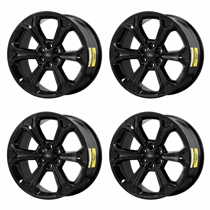 Ford Expedition Exchange Wheels Set of 4-Exchange Rims Set of 4 Gloss Black 10443
