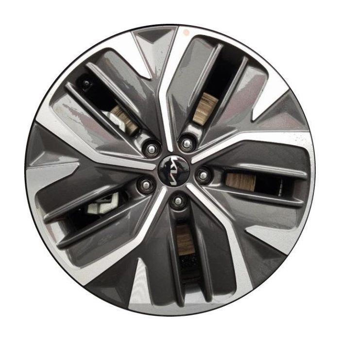 Kia EV6 Wheel Rim Machined Grey 10445 Stock Factory OEM Replacement