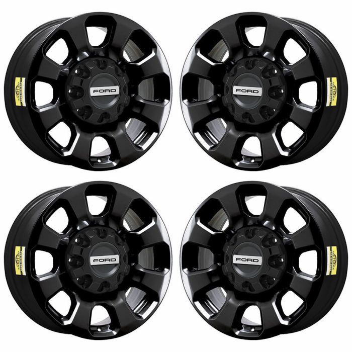 Ford F-250 Exchange Wheels Set of 4-Exchange Rims Set of 4 Gloss Black 10481