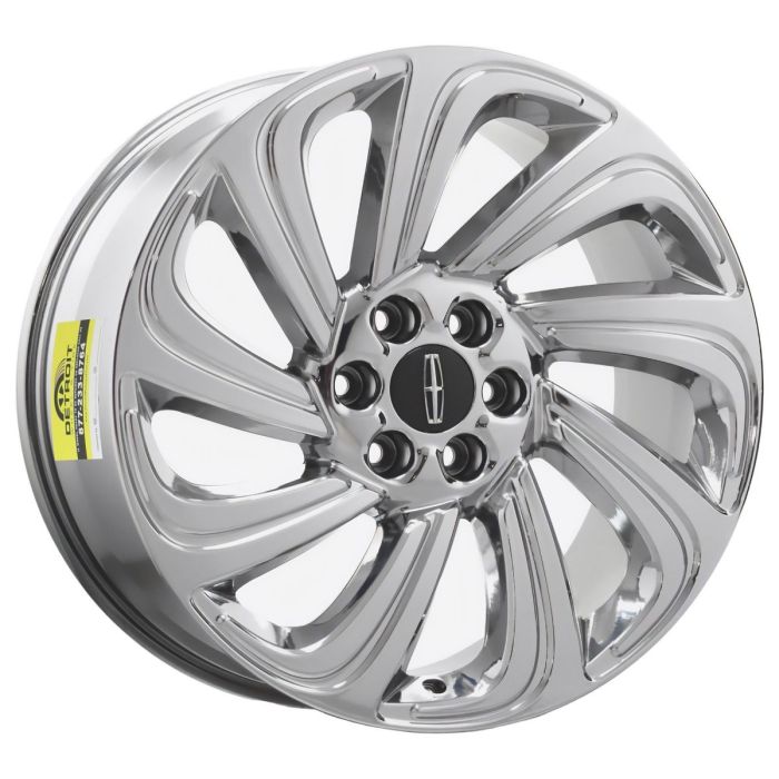 Lincoln Navigator Wheel Rim PVD Bright Chrome 10497 Stock Factory OEM Replacement