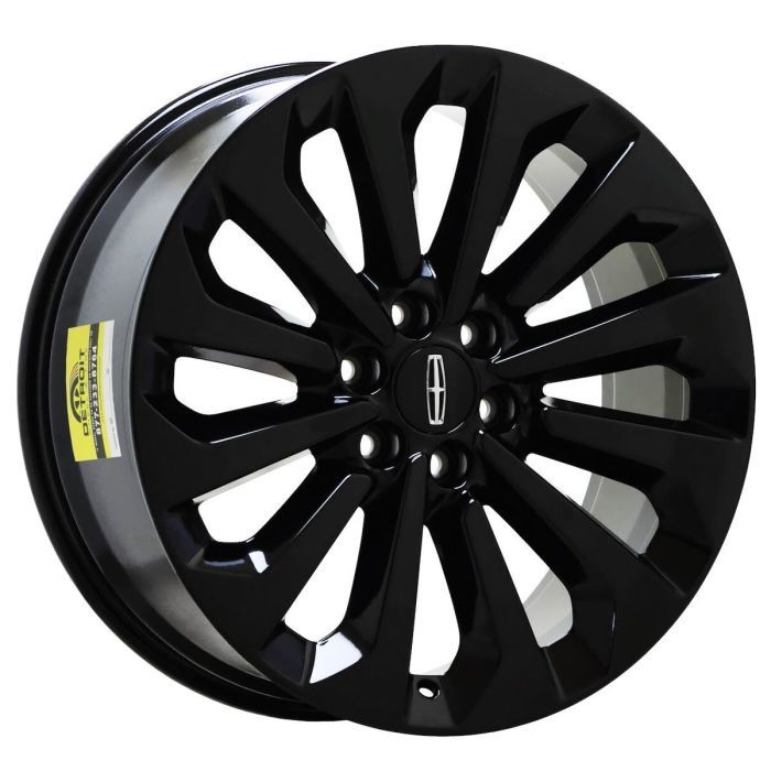 Lincoln Navigator Wheel Rim Machined Black 10498 Stock Factory OEM Replacement