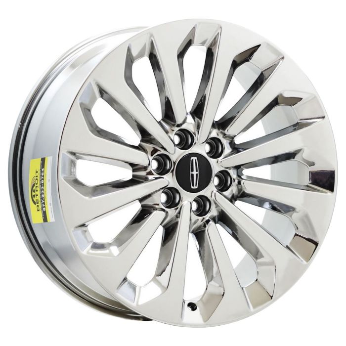 Lincoln Navigator Wheel Rim PVD Bright Chrome 10498 Stock Factory OEM Replacement