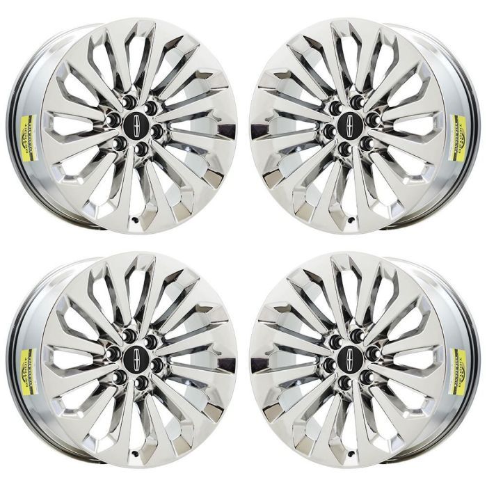 Lincoln Navigator Wheel Rim PVD Bright Chrome 10498 Stock Factory OEM Replacement