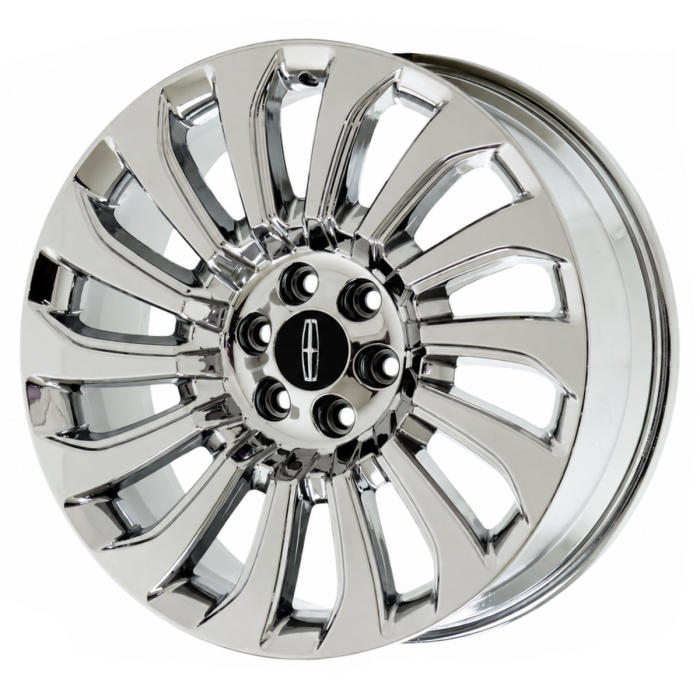 Lincoln Navigator Wheel Rim PVD Bright Chrome 10499 Stock Factory OEM Replacement