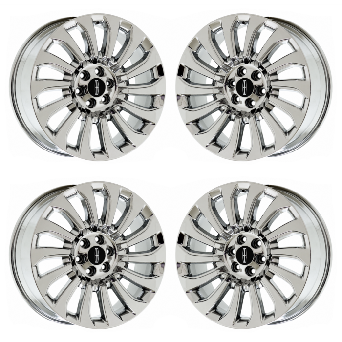 Lincoln Navigator Wheel Rim PVD Bright Chrome 10499 Stock Factory OEM Replacement