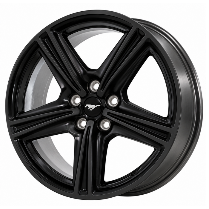 Ford Mustang Wheel Rim Satin Black 10592 Stock Factory OEM Replacement