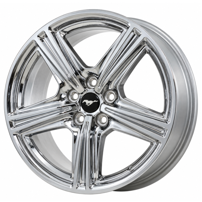 Ford Mustang Wheel Rim PVD Bright Chrome 10592 Stock Factory OEM Replacement