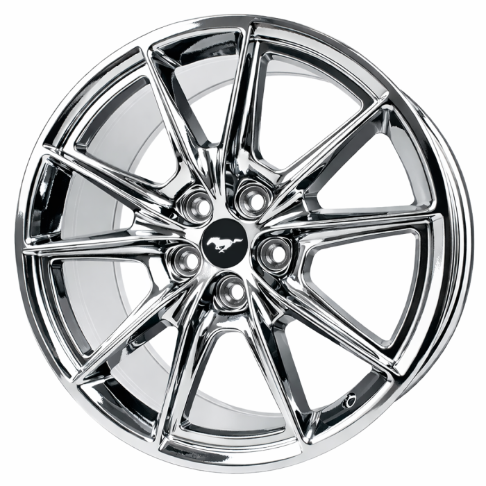 Ford Mustang Wheel Rim PVD Bright Chrome 10597 Stock Factory OEM Replacement