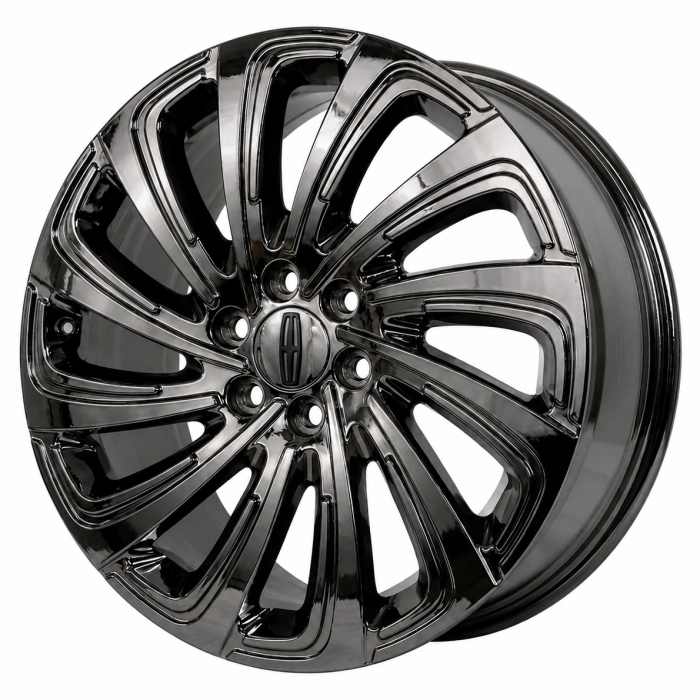 Lincoln Navigator Wheel Rim PVD Black Chrome 10666 Stock Factory OEM Replacement