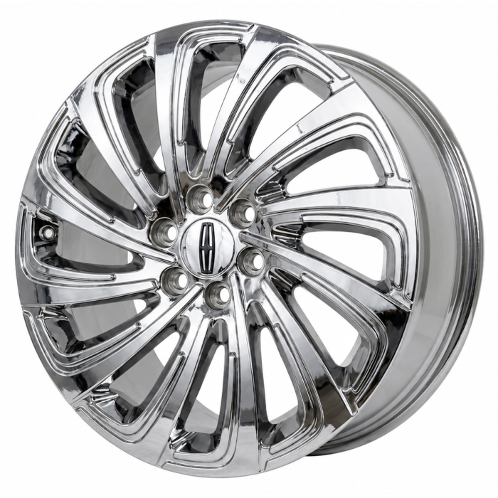 Lincoln Navigator Wheel Rim PVD Bright Chrome 10666 Stock Factory OEM Replacement