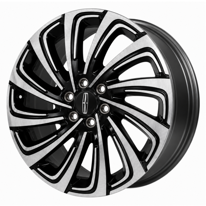 Lincoln Navigator Wheel Rim Machined Black 10666 Stock Factory OEM Replacement
