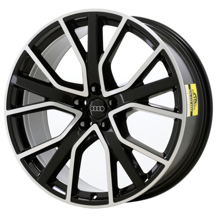 Audi S7 Wheel Rim Machined Black 12010 Stock Factory OEM Replacement