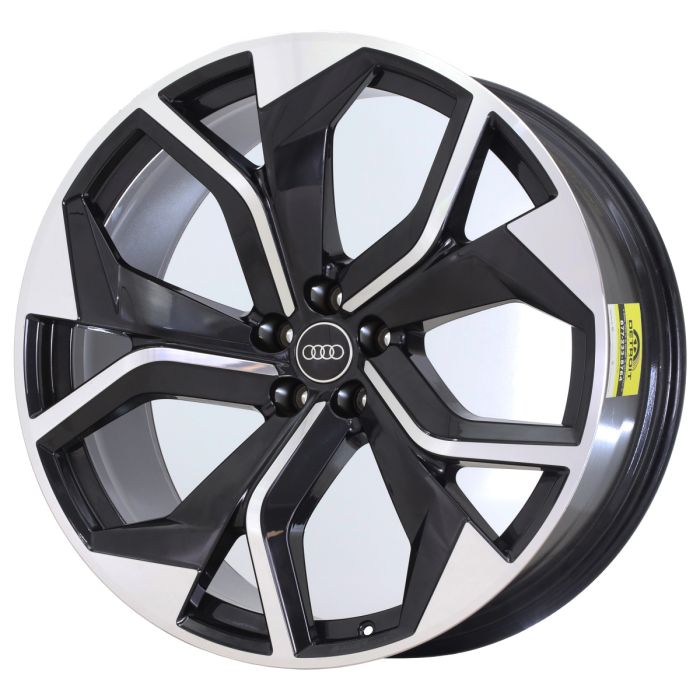 Audi RS Q8 Wheel Rim Machined Black 12071 Stock Factory OEM Replacement