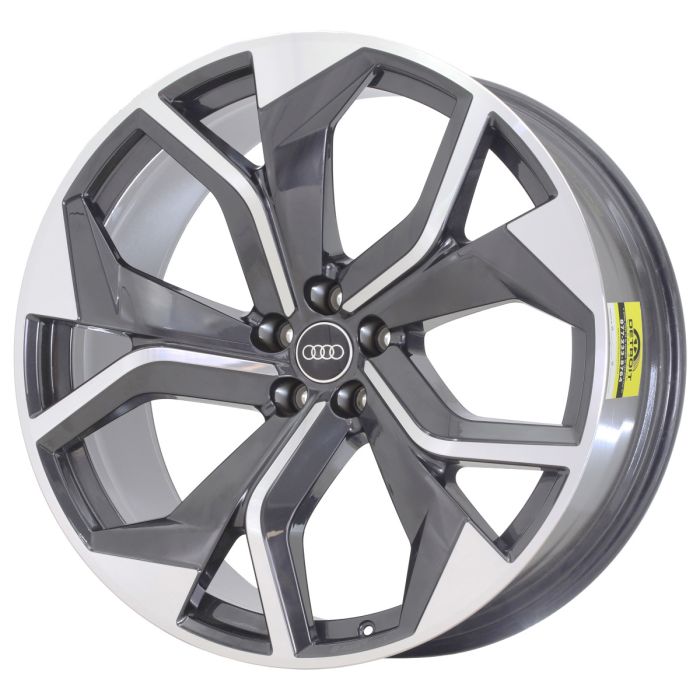 Audi RS Q8 Wheel Rim Machined Grey 12071 Stock Factory OEM Replacement