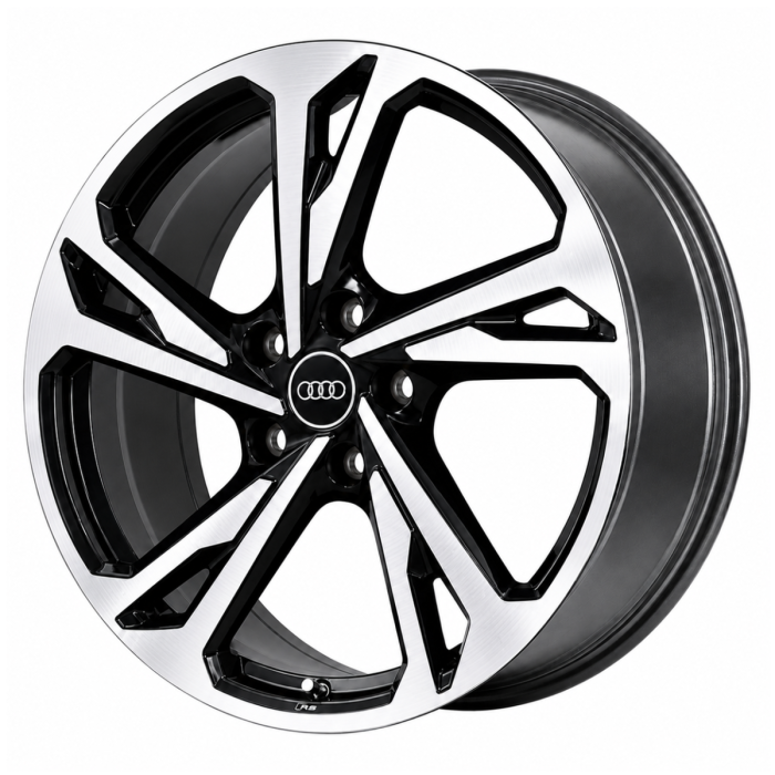 Audi E-Tron GT Wheel Rim Machined Black ALY12093 (R) Stock Factory OEM Replacement