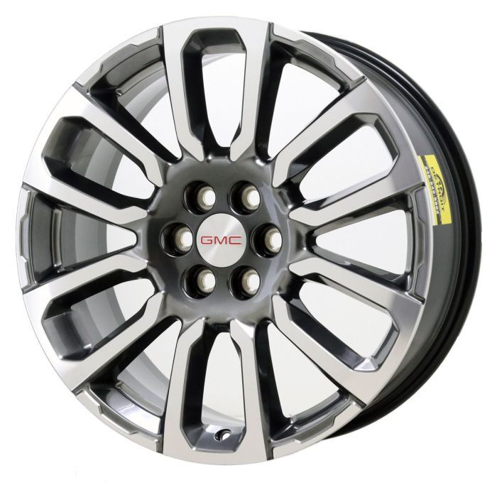 GMC Acadia Wheel Rim Machined Grey 14003 Stock Factory OEM Replacement