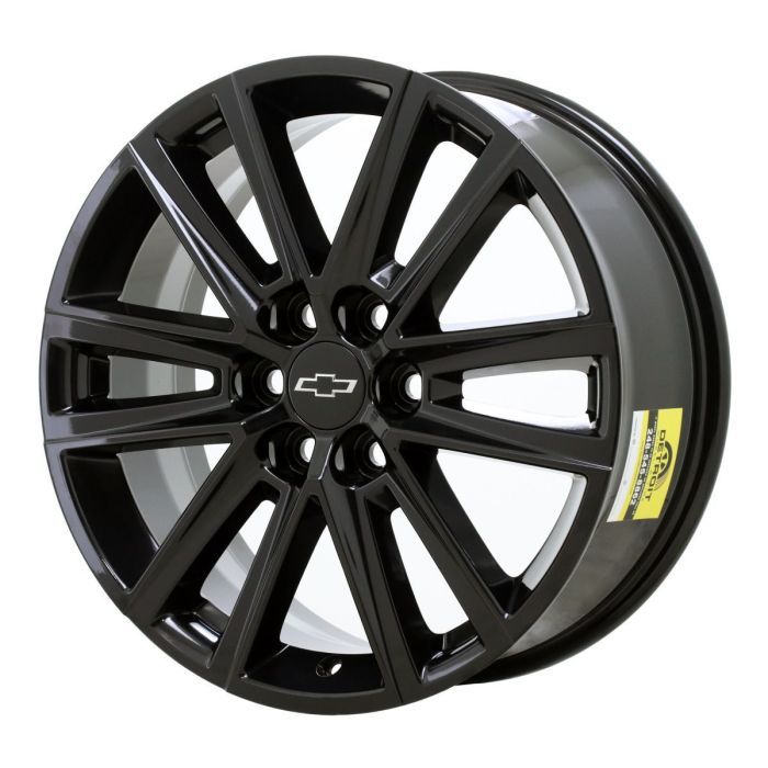 Chevrolet Traverse Wheel Rim Gloss Black 14066 Stock Factory OEM Replacement