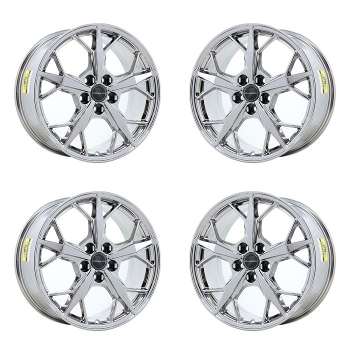Chevrolet Corvette C8 Wheel Rim PVD Bright Chrome 14011 (F) Stock Factory OEM Replacement