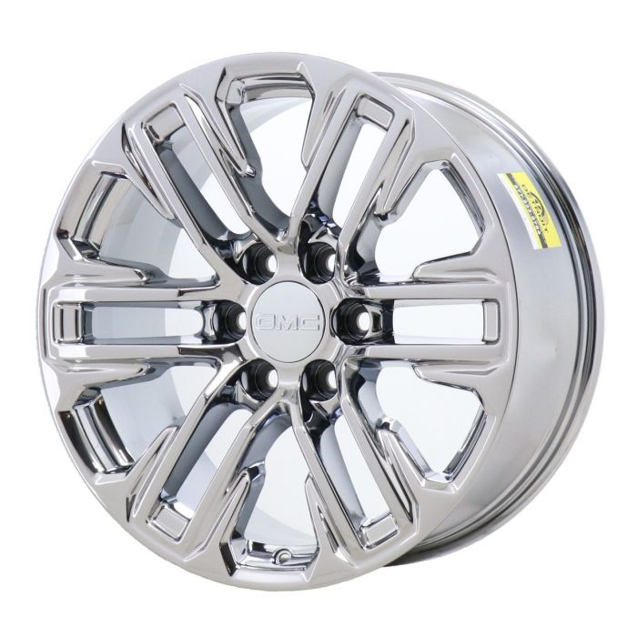 GMC Yukon Wheel Rim PVD Bright Chrome 14024 Stock Factory OEM Replacement