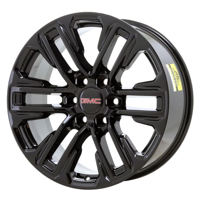 GMC Yukon Wheel Rim Gloss Black 14024 Stock Factory OEM Replacement