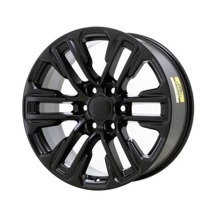 GMC Yukon Wheel Rim Satin Black 14024 Stock Factory OEM Replacement