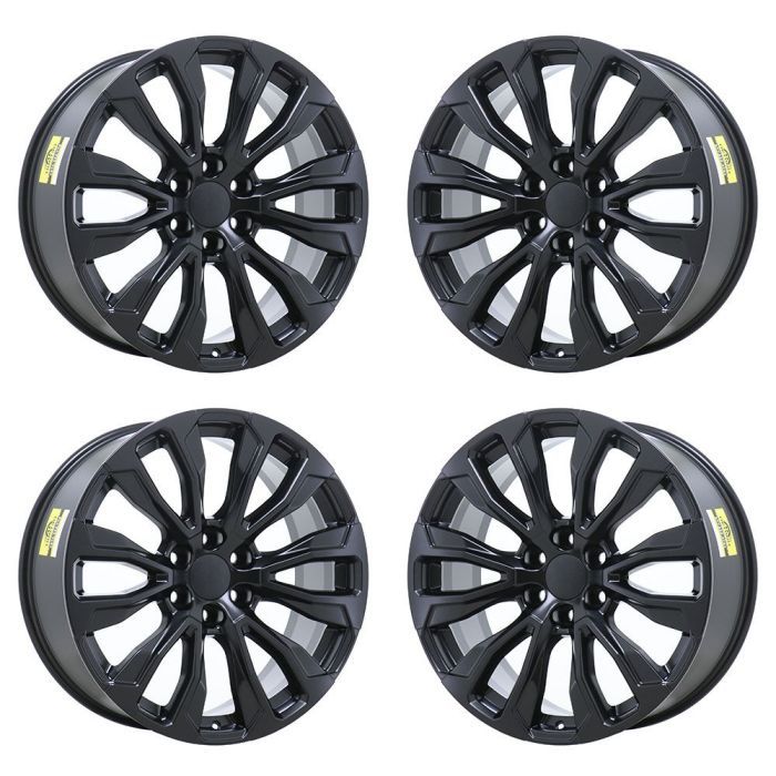 GMC Yukon Exchange Wheels Set of 4-Exchange Rims Set of 4 Gloss Black 14025