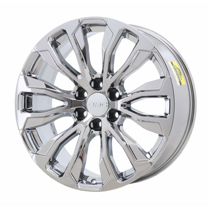 GMC Yukon Wheel Rim PVD Bright Chrome 14025 Stock Factory OEM Replacement