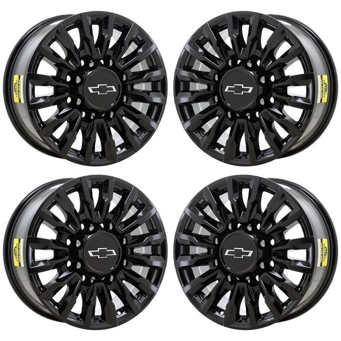 Chevrolet Silverado 2500 Exchange Wheels Set of 4-Exchange Rims Set of 4 Gloss Black 14031